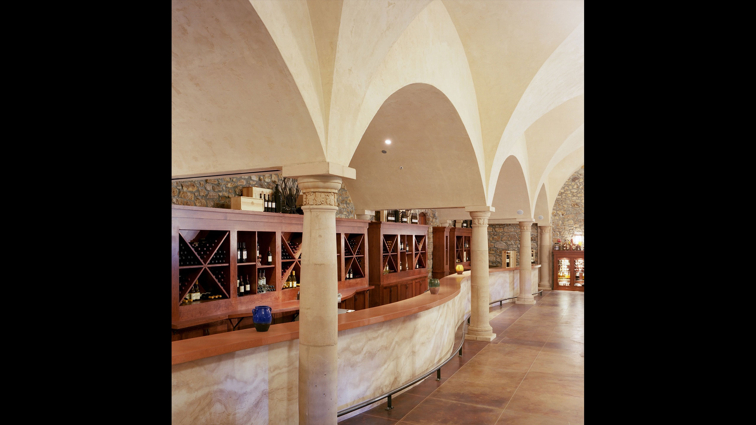 Winery-Architecture-Sonoma-Sebastiani-tasting-room